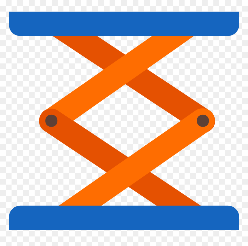 Scissor Lift Icon - Illustration, HD Png Download - scissor icon png