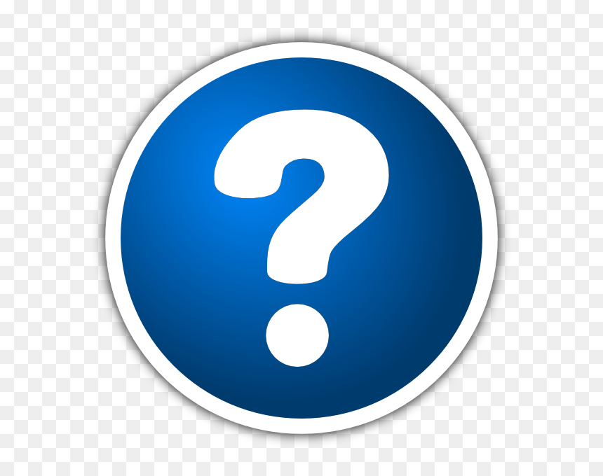 Question Mark Free Clipart, HD Png Download - jeans button png