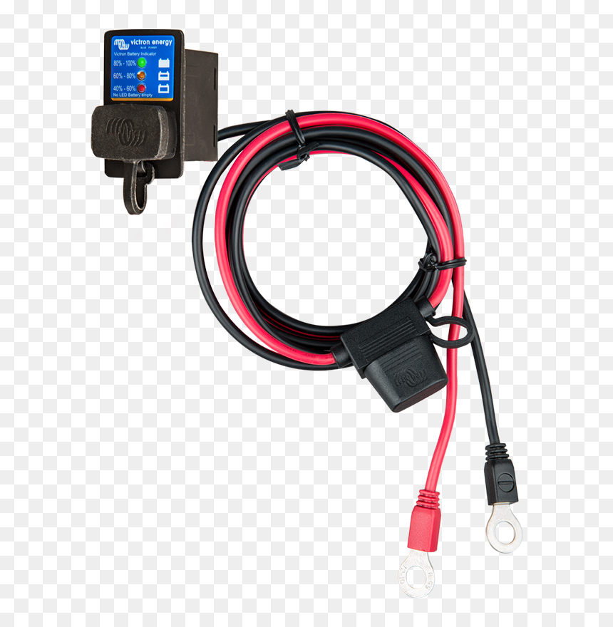 Battery Indicator Panel - Victron Energy Bpc900110114, Battery Indicator Panel, HD Png Download - battery charging icon png