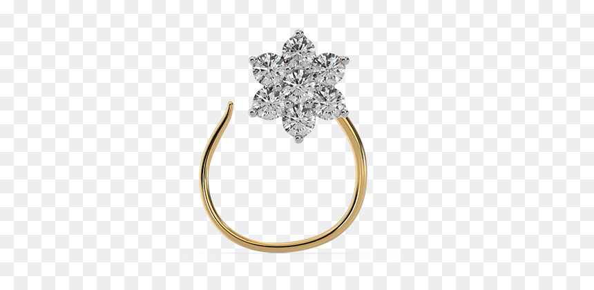 Engagement Ring, HD Png Download - nose pin png