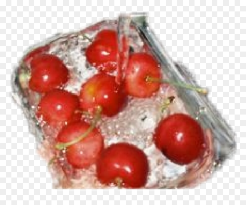 #cherry #water #flash #fresh #red #fruit - Food, HD Png Download - jamun fruit png