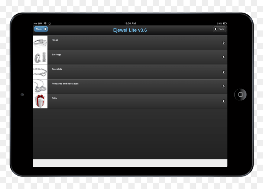 Online Jewelry Catalogue Tablet, HD Png Download - mobile and tablet png