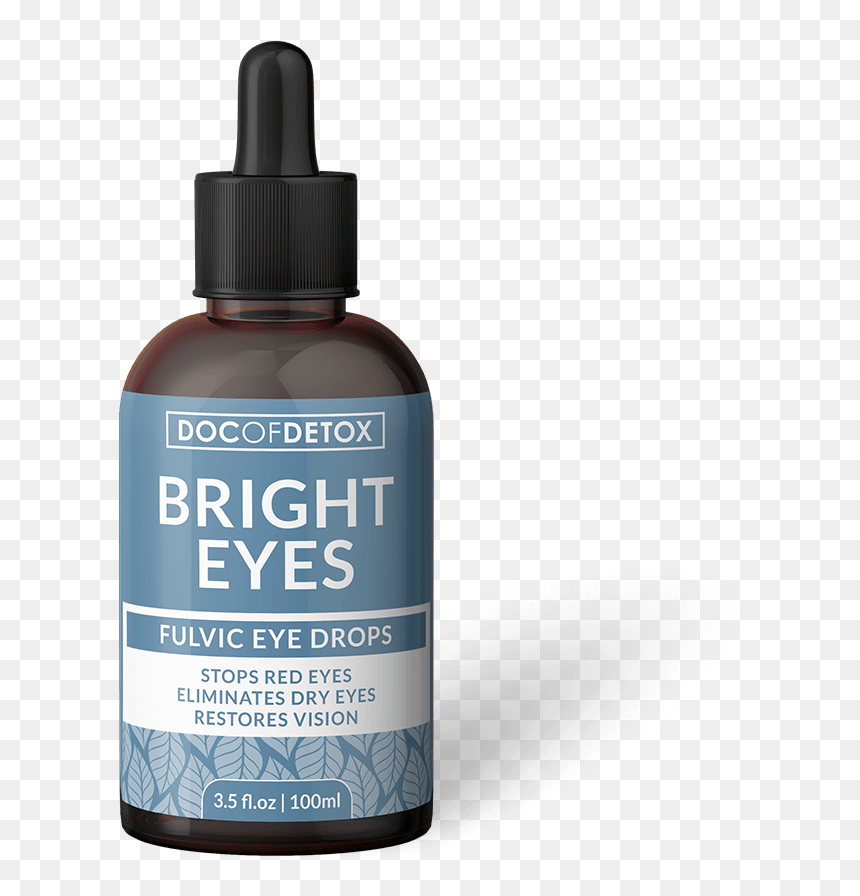 Fulvic Eye Drops, HD Png Download - eye drops png