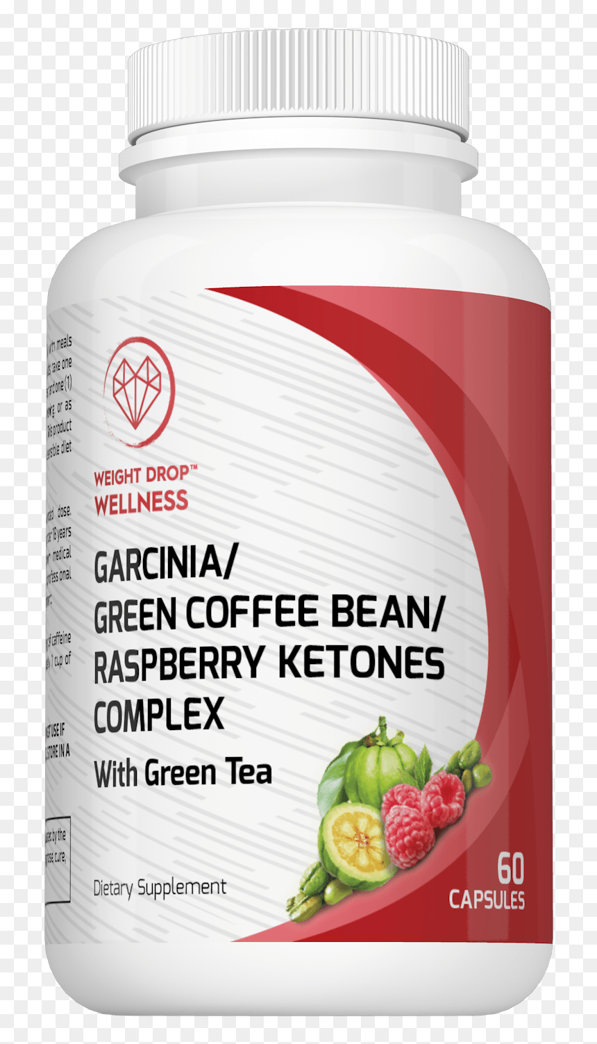 Garcinia / Raspberry Ketones - Raspberry Ketone, HD Png Download - green coffee bean png
