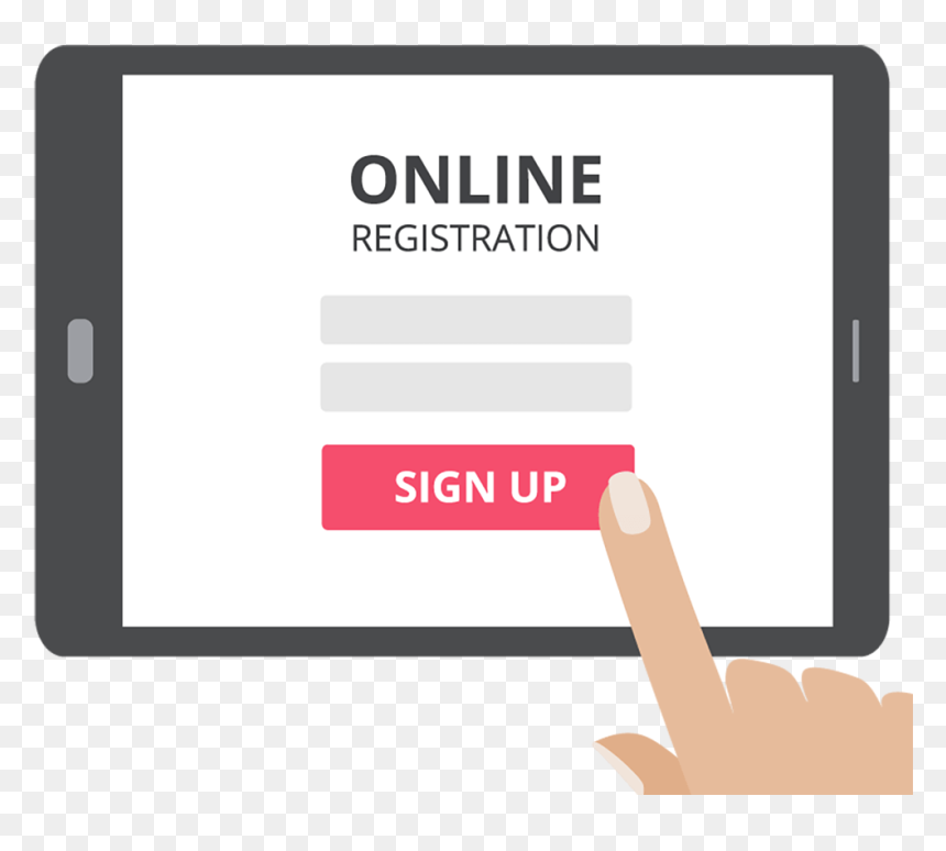 Register To Vote - Smartphone, HD Png Download - vote finger png