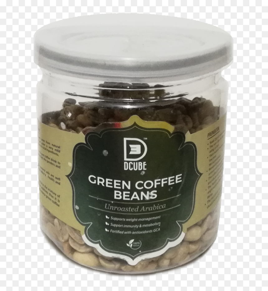 Frijoles Negros, HD Png Download - green coffee bean png