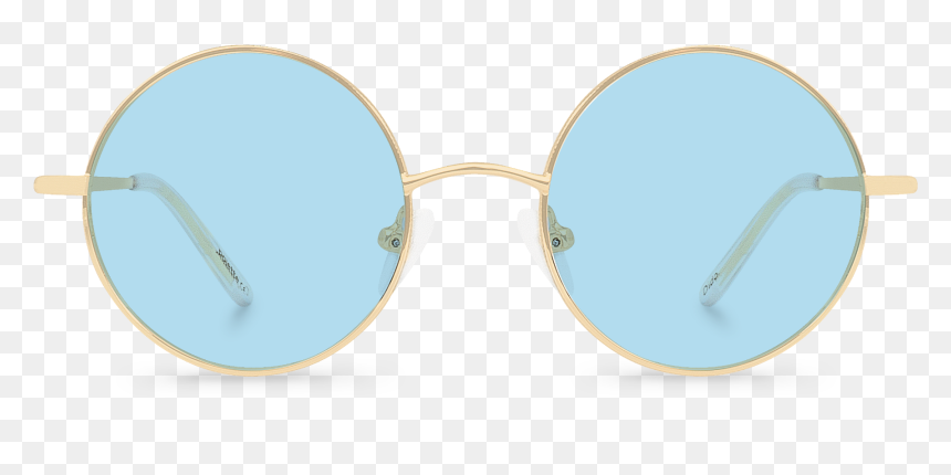 Reflection, HD Png Download - aviator sunglasses png blue