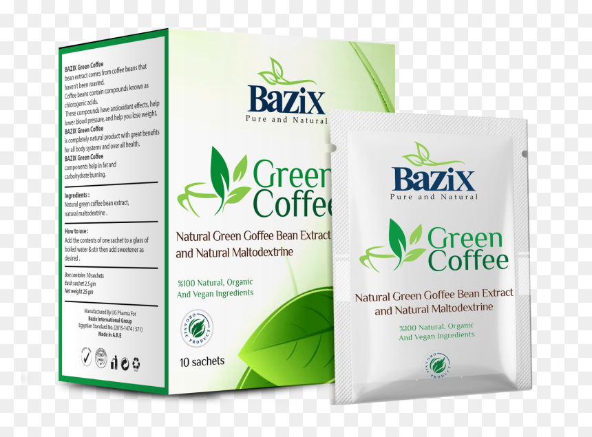 Packaging And Labeling, HD Png Download - green coffee bean png