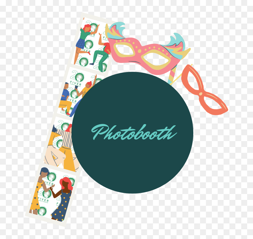 Photobooth Button - Circle, HD Png Download - cancel button png blue