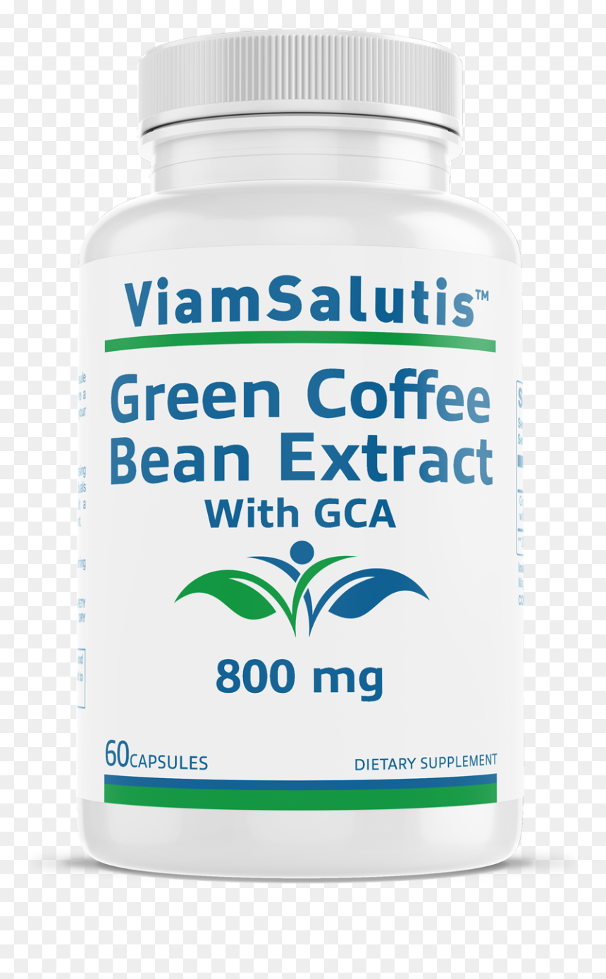Green Coffee Bean W/gca - Medicine, HD Png Download - green coffee bean png