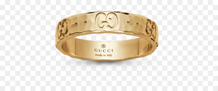 Gucci Icon Ring Gold, HD Png Download - gold jewellery background png