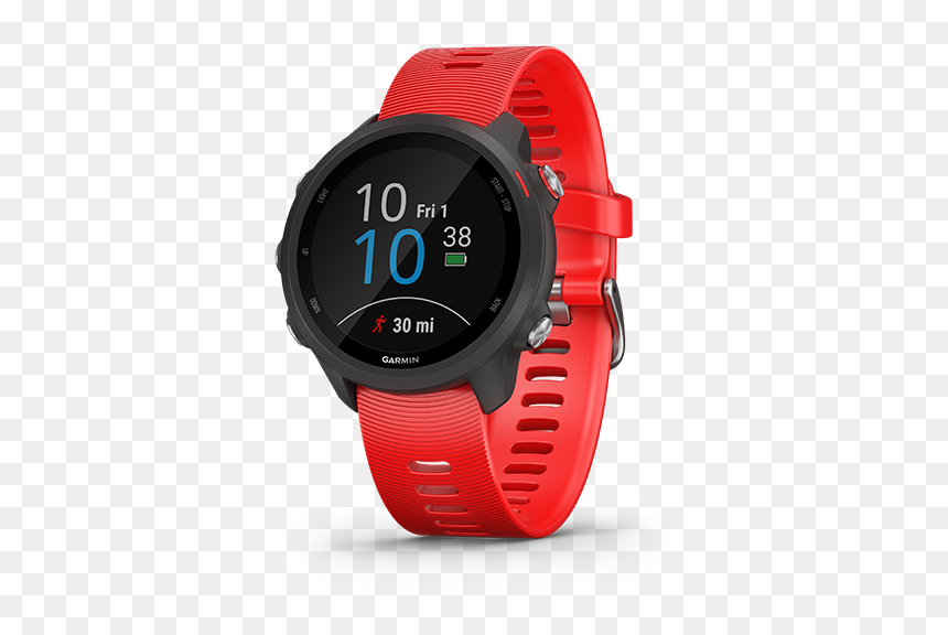 Forerunner 245 Music Lava Red, HD Png Download - lava mobile png