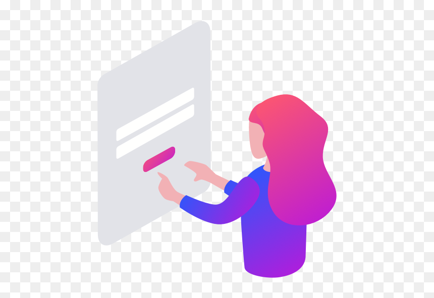 Data Capture - Illustration, HD Png Download - vote finger png
