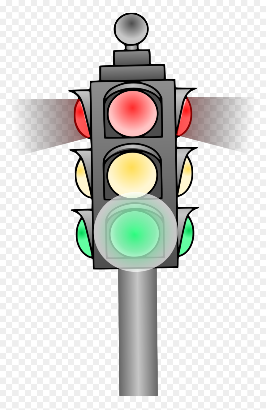 Traffic Light, HD Png Download - traffic signal lights png