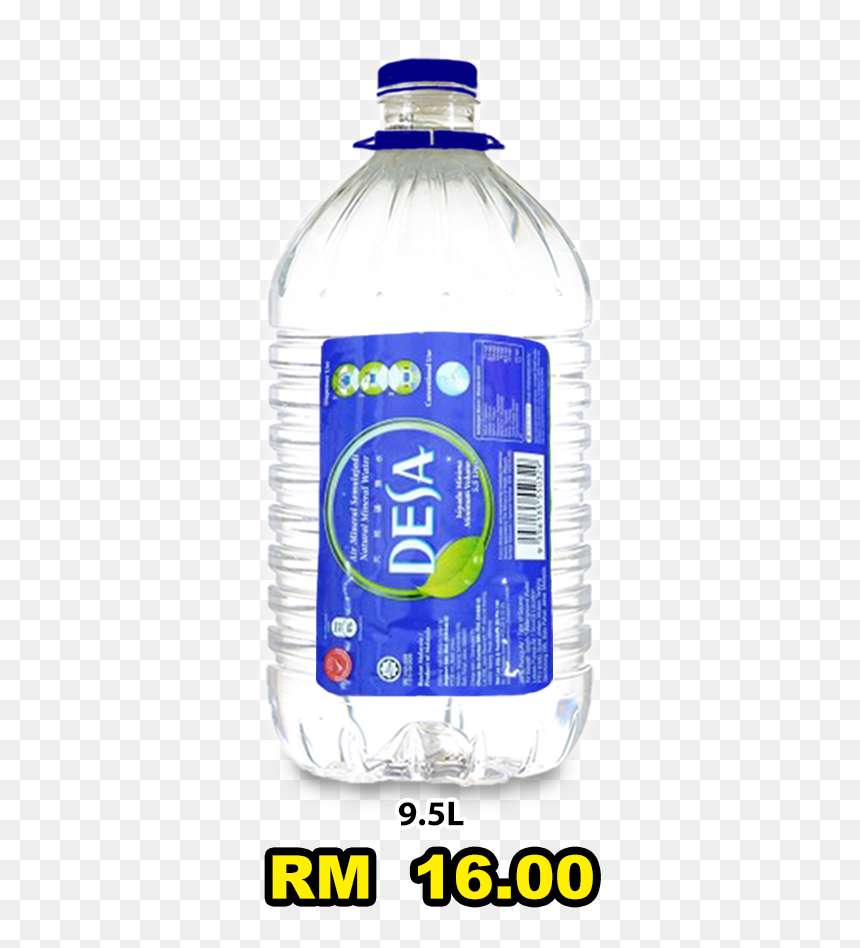 Mineral Water Jomdrink Persada Dunya - Plastic Bottle, HD Png Download - mineral water bottle 20 litre png