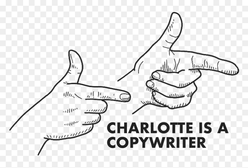 Charlotte Duerden - Drawing, HD Png Download - vote finger png