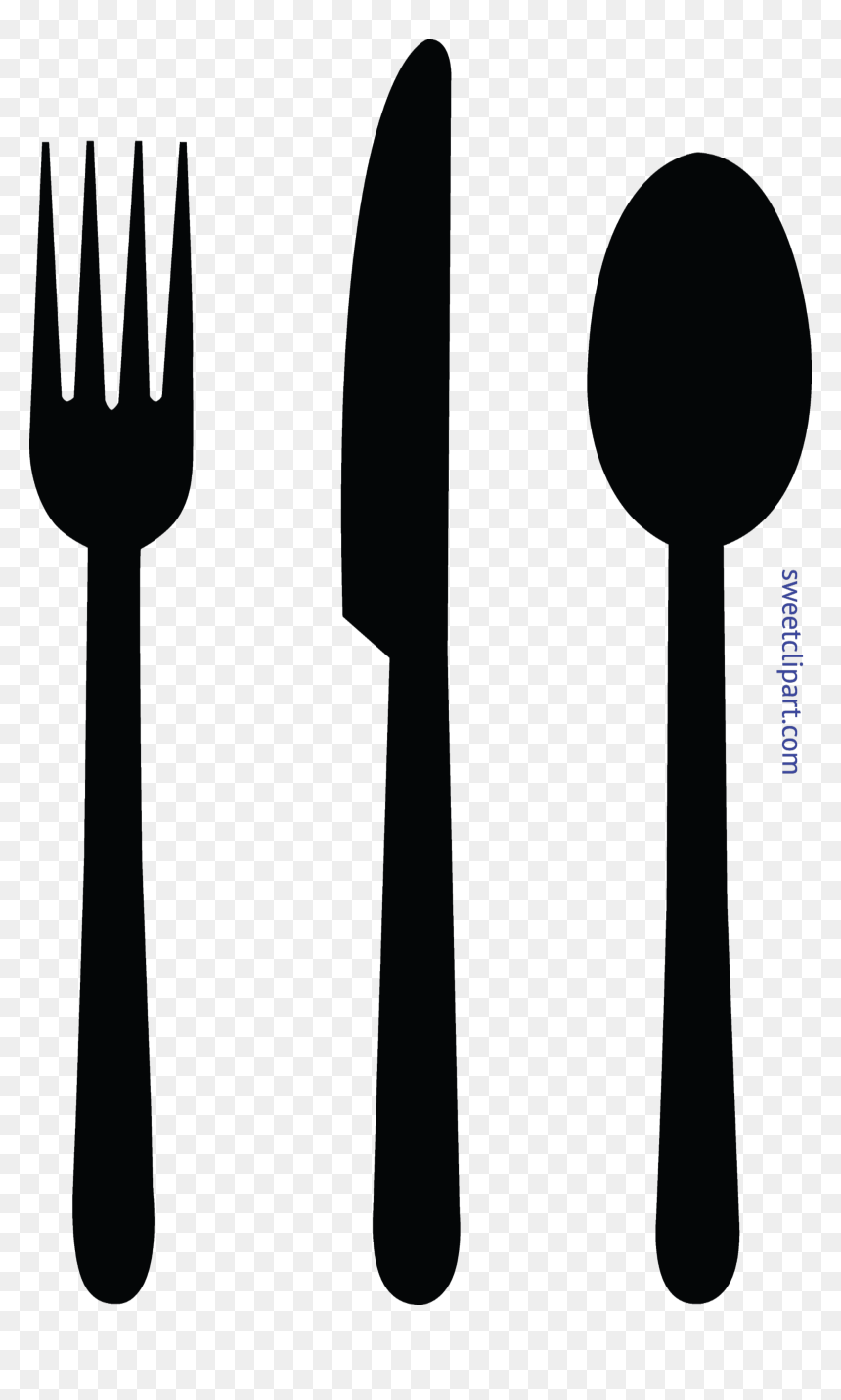 Steel Spoon Clipart Png Image - Fork Spoon Knife Clip Art, Transparent Png - steel spoon png
