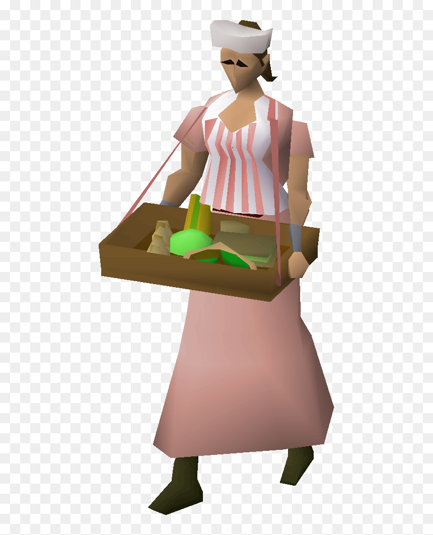Osrs Sandwich Lady Png, Transparent Png - lady png image