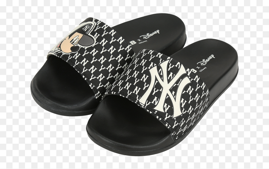Outlet - Mound Mickey Slippers New York Yankees, HD Png Download - slipper png