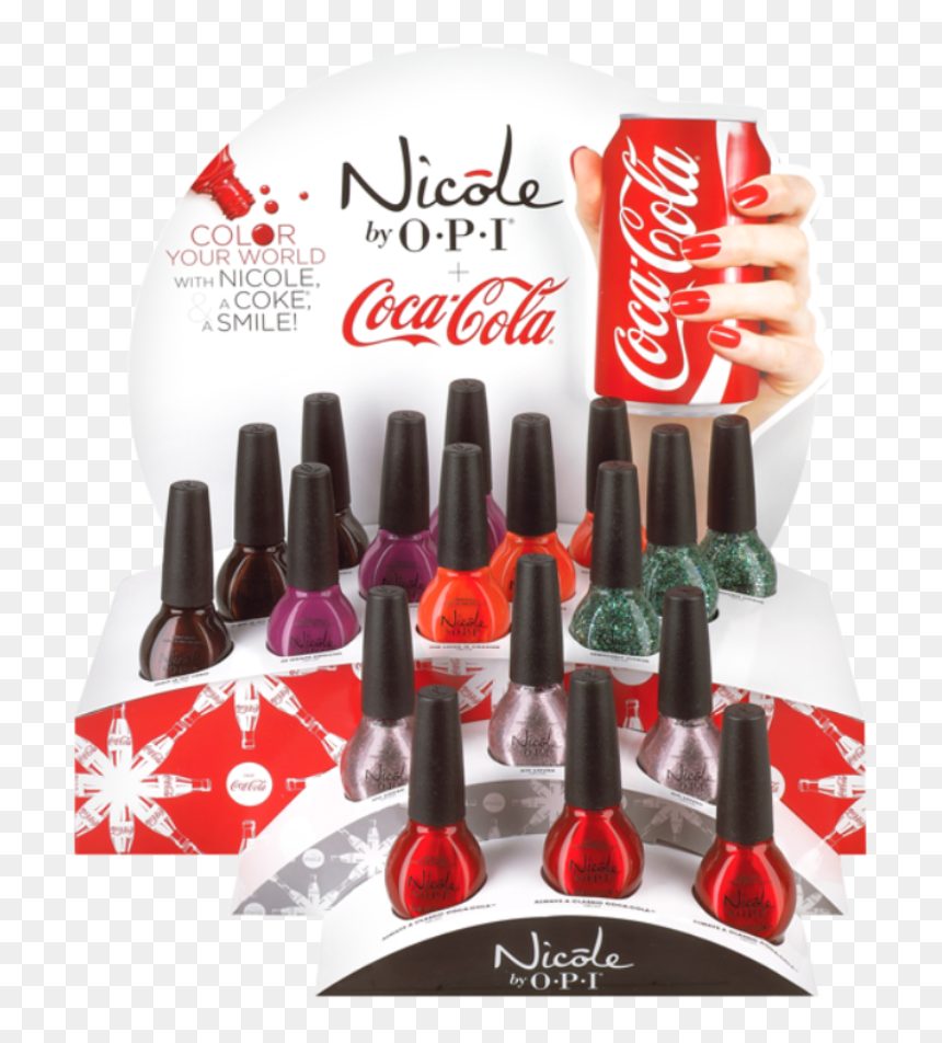 Opi Collection Coca Cola, HD Png Download - sprite glass bottle png