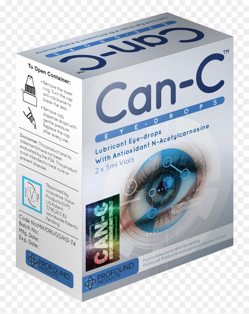 Can-c - Box, HD Png Download - eye drops png