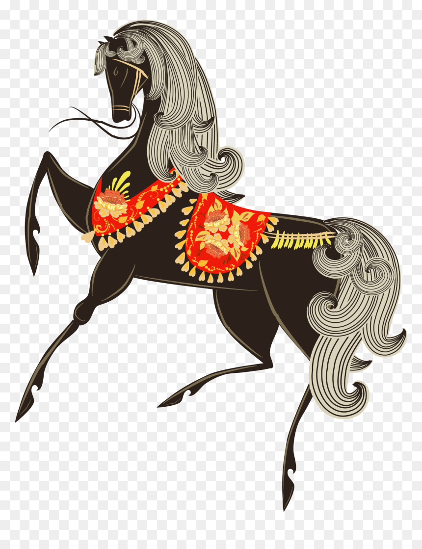 Painting, HD Png Download - horse riding png