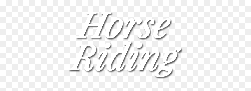 Horse Riding Greece Thessaly - Calligraphy, HD Png Download - horse riding png