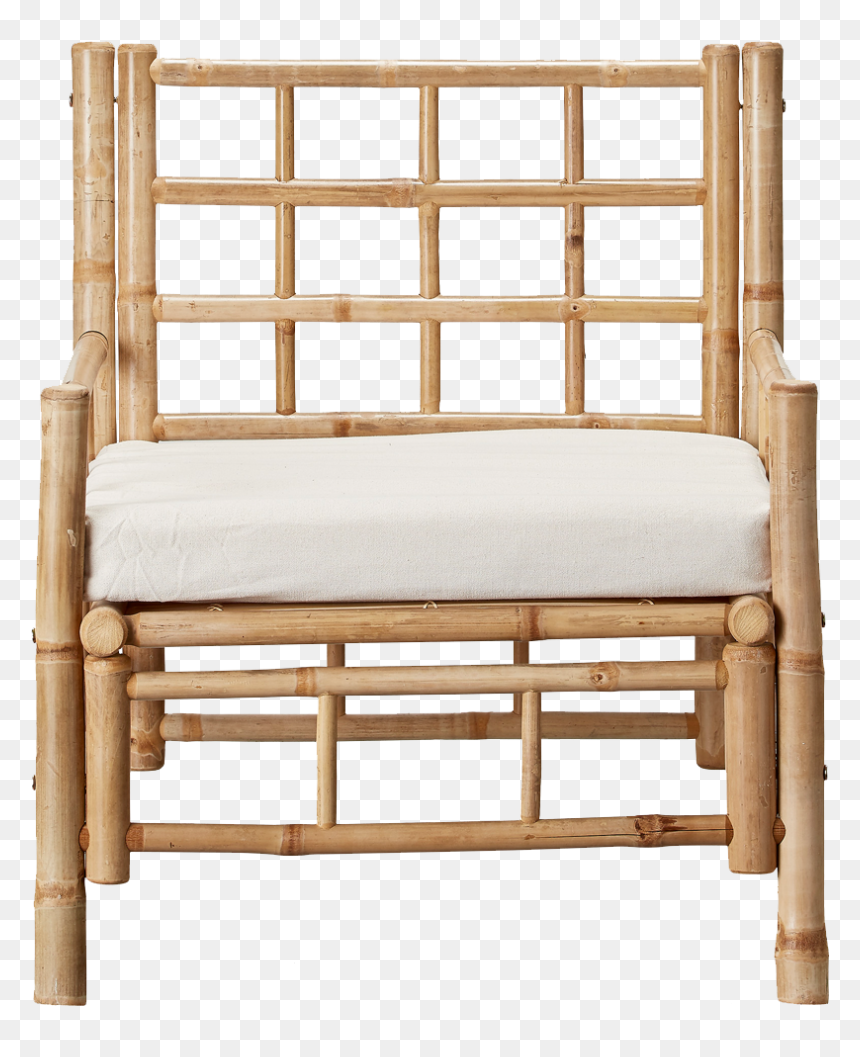 Bamboo Furniture Transparent Images Png - Bamboo Couches And Chair, Png Download - wooden sofa set png