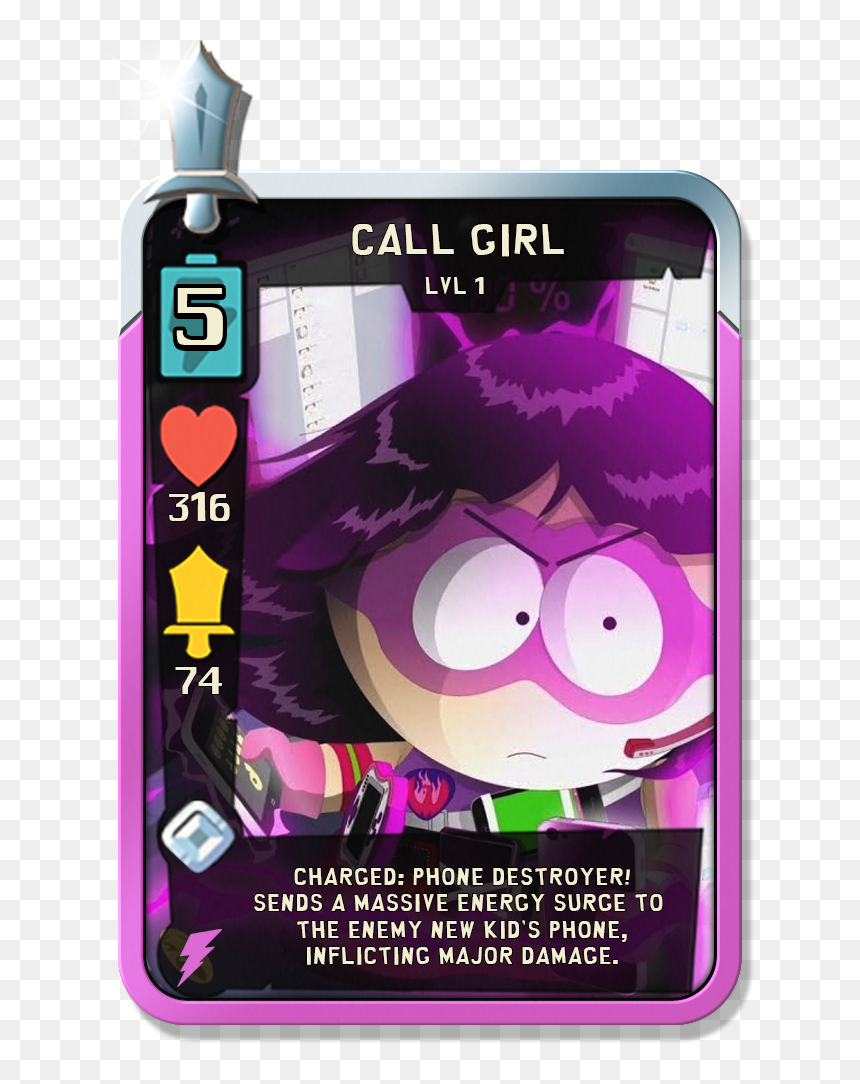 Call Girl Phone Destroyer, HD Png Download - calling girl png