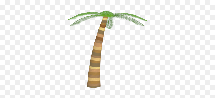 Wood, HD Png Download - 3d coconut tree png