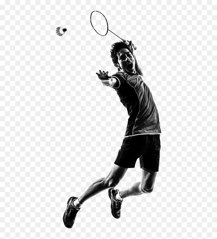 It"s Up To You - Badminton Design, HD Png Download - badminton smash png
