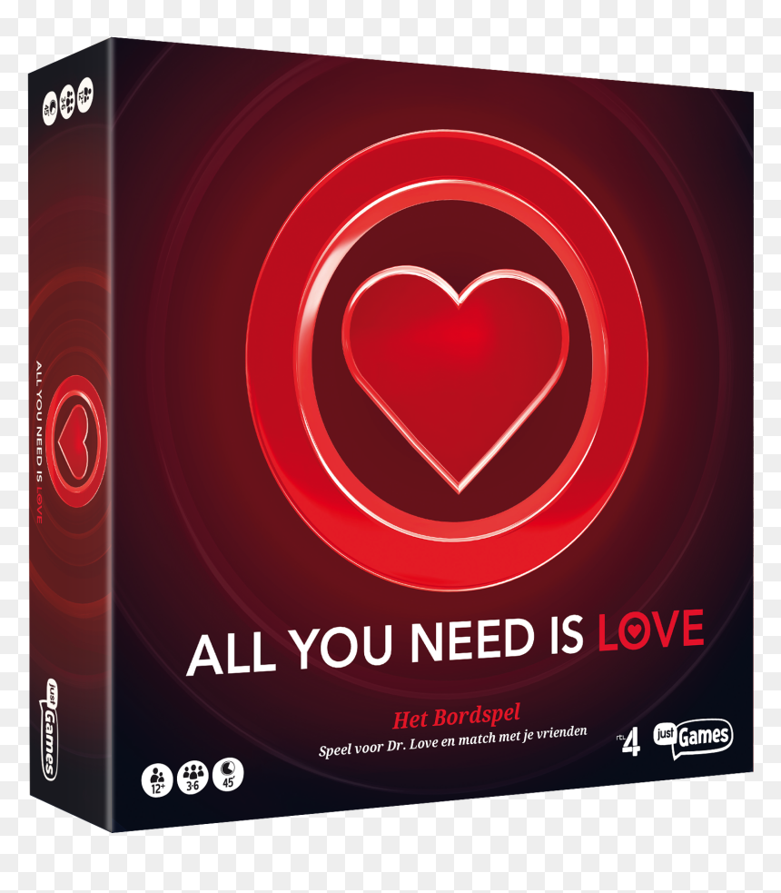 Jachtseizoen Bordspel, HD Png Download - love heart 3d png