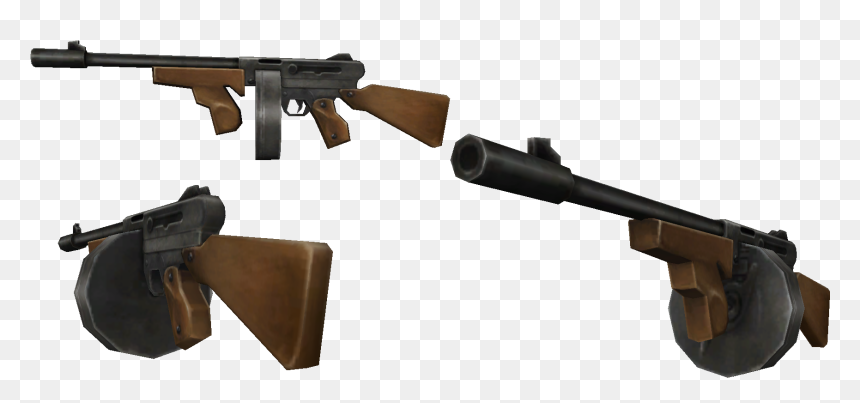 Super Sub-machine Gun - Submachine Gun, HD Png Download - guns png images