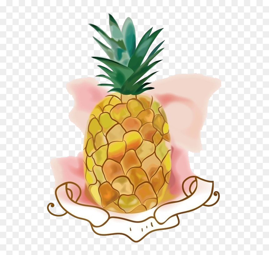 Tropical Pineapple Png, Transparent Png - pineapple fruit png