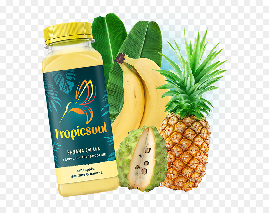 Banana Array 600 - Pineapple Watercolor Painting, HD Png Download - pineapple fruit png
