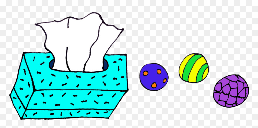 Tissue And Stress Balls In Color Clipart , Png Download, Transparent Png - color balls png