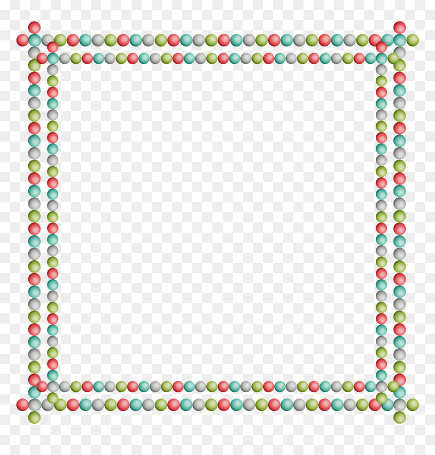 Cute Border Designs, HD Png Download - color balls png