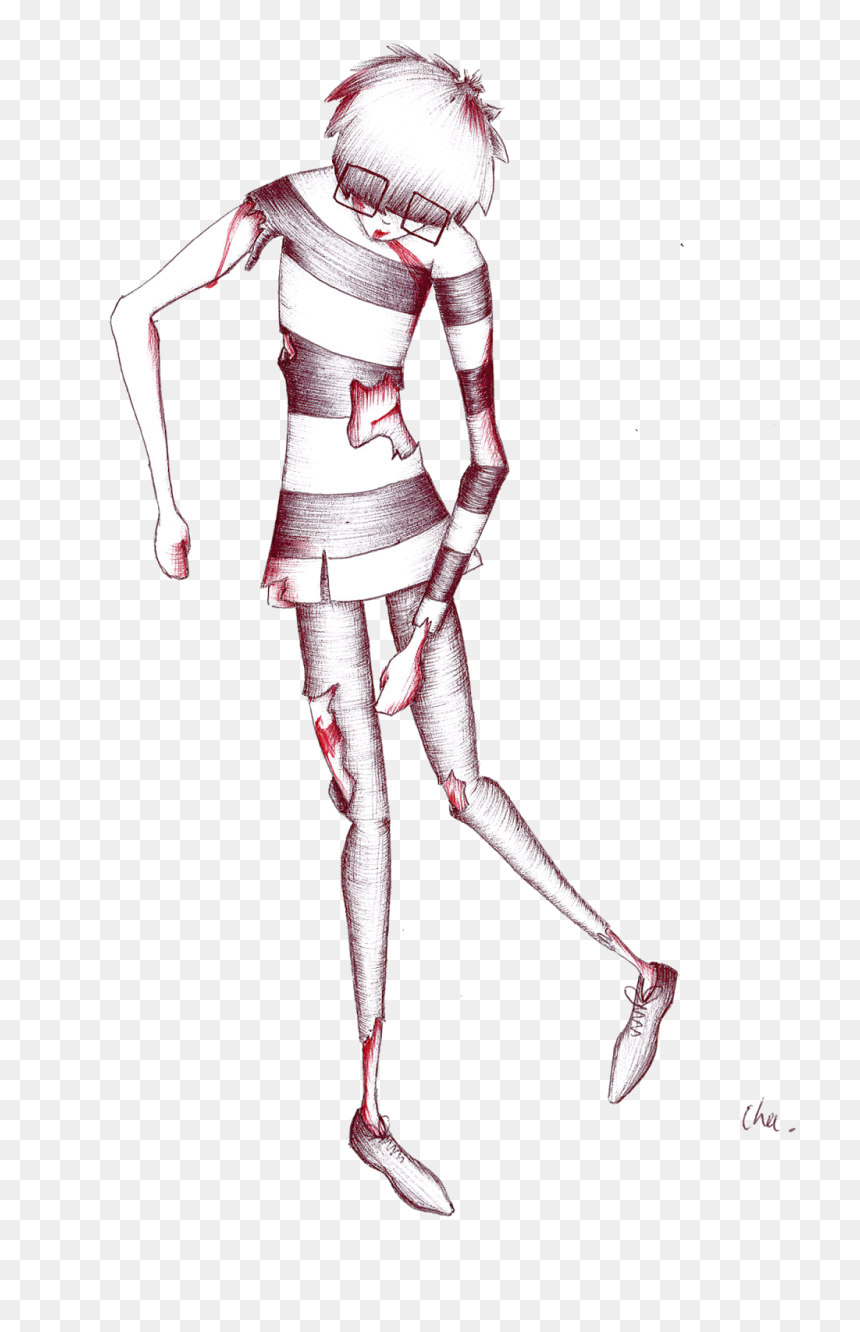 Sketch, HD Png Download - horror hand png