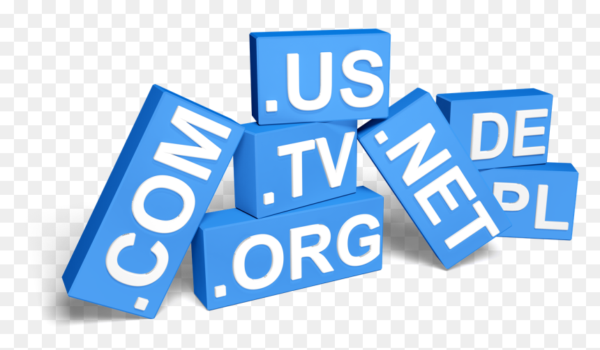 Find A Domain Names For Your Business - Electric Blue, HD Png Download - website hosting png