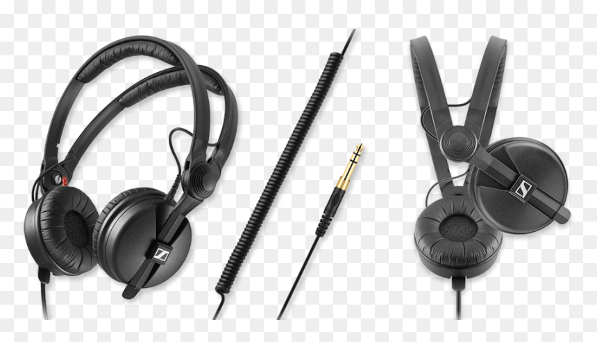 Sennheiser Hd25 Lightweight On-ear Dj Headphones - Sennheiser Hd 25 70 Ohm, HD Png Download - dj headphone png