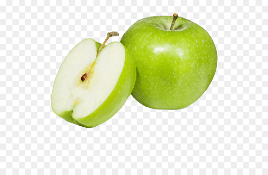 Granny Smith Apples Slice, HD Png Download - fresh fruits png