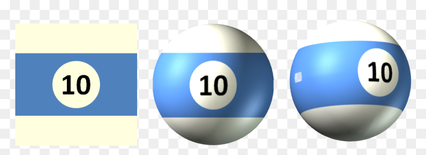 Balls3 - Pool, HD Png Download - color balls png