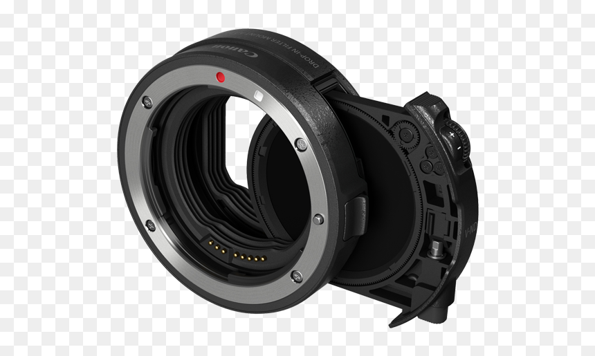 Canon Eos R Adapter, HD Png Download - camera lens front png