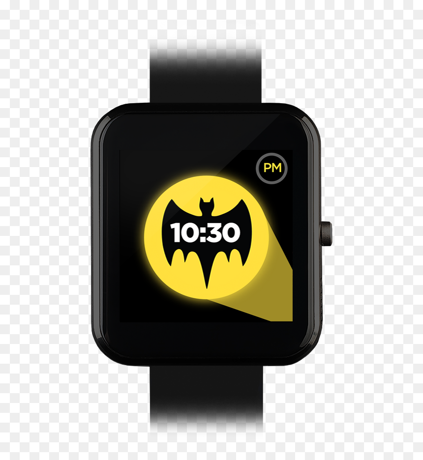 One61 Smartwatch Front - Cartoon, HD Png Download - batman png hd