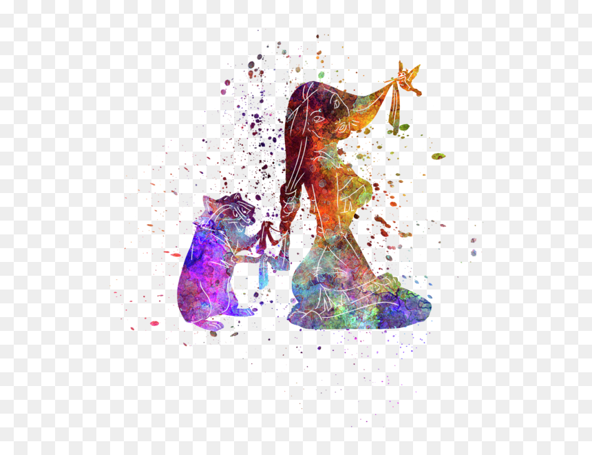 Bleed Area May Not Be Visible - Pocahontas Art, HD Png Download - painting png images