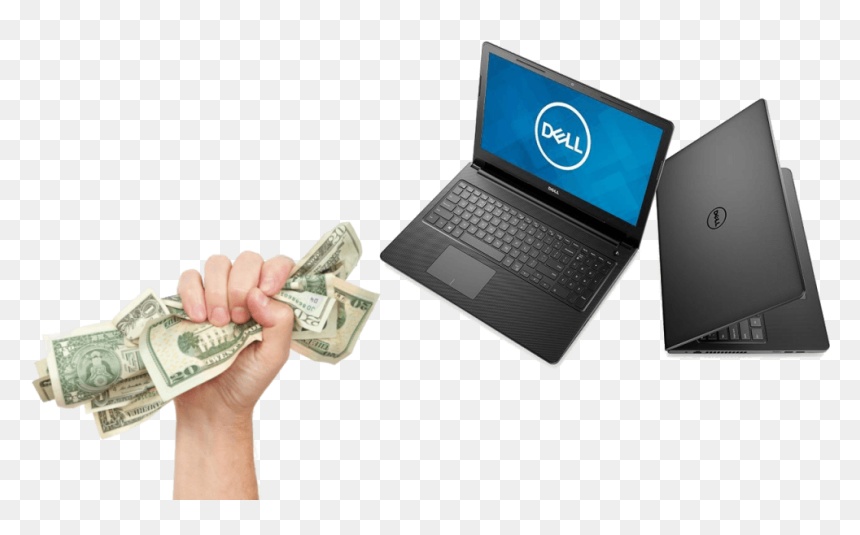 Sell Dell Laptops - Gagner De L Argent, HD Png Download - dell laptops png