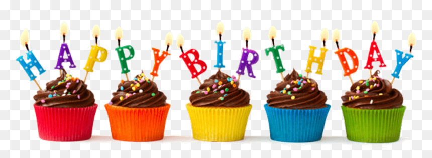 Happy Birthday Cupcakes Png, Transparent Png - tom and jerry birthday png