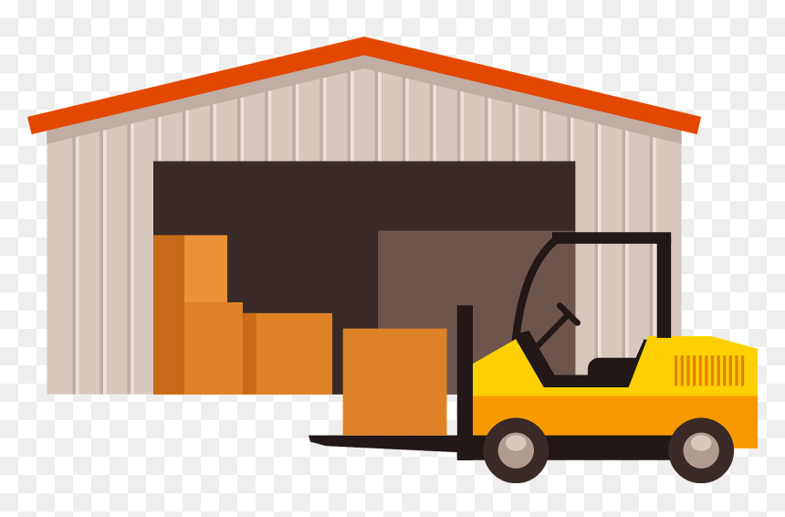 Armazem Vector, HD Png Download - warehouse clipart png