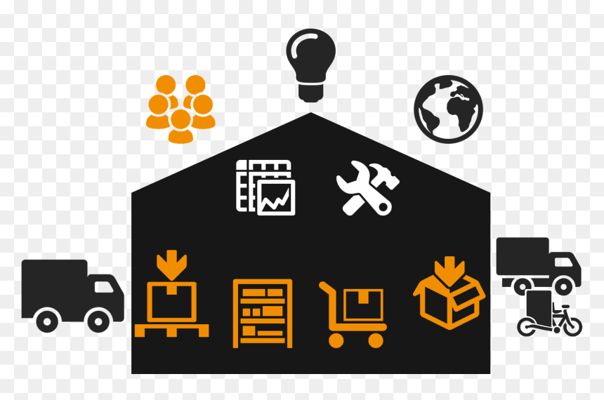 Exoskeletons And Other Wearable Robotics Can Improve - Inbound And Outbound Logistics Icon, HD Png Download - warehouse clipart png