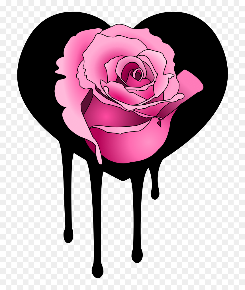 Just A Quick Note - Garden Roses, HD Png Download - rose flower bucket png